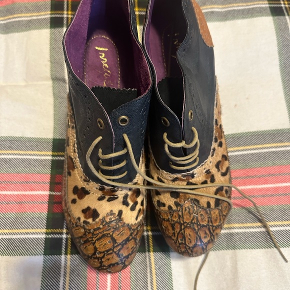 Irregular Choice size 41 (US 10) what an angel cowboy wedge - Picture 3 of 9